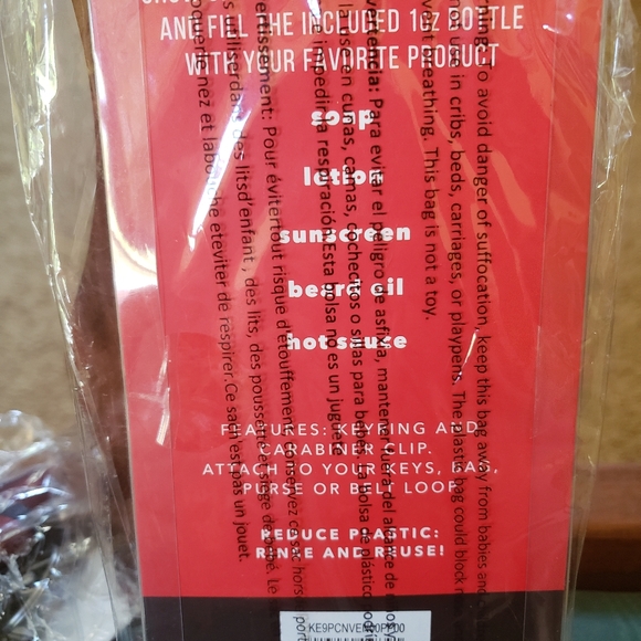 Venom Carnage Rubber Keychain Bottle Holder Marvel Spiderman Bioworld Stan Lee - Picture 2 of 2